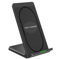 Stand desk type wireless charger fast charging Qi standard wireless charger